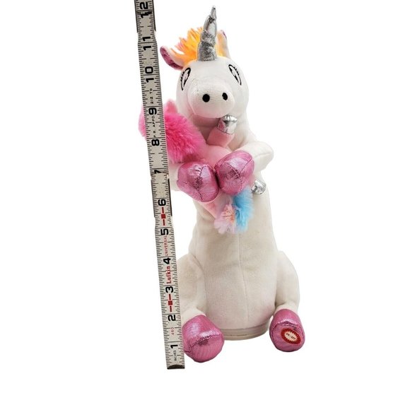 Kids Of America Singing You can't Lose Me Rainbow Unicorn Plush W/ Baby Works! - Picture 5 of 6